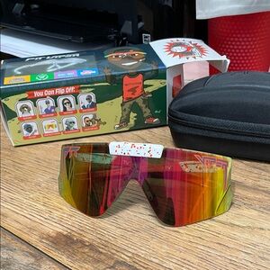 Pit Viper Flip-Off Sunglasses with Multicolor Lenses
